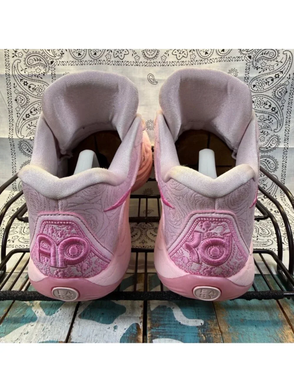 Nike KD17 NRG Men's Size 9.5 Aunt Pearl Pink Foam Sneakers